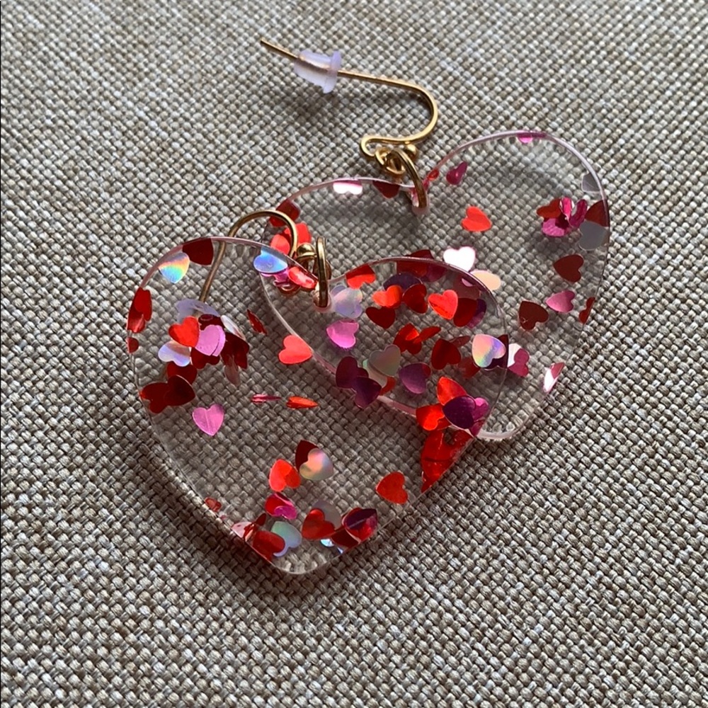 Heart Earrings - Picture 3 of 5